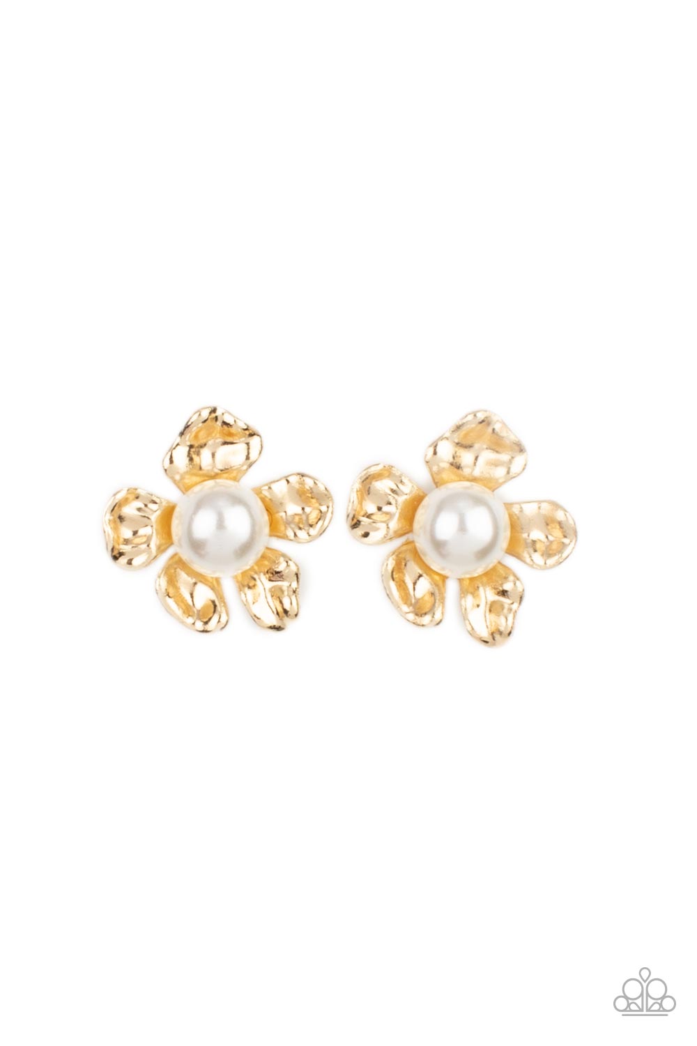 Apple Blossom Pearls - Gold